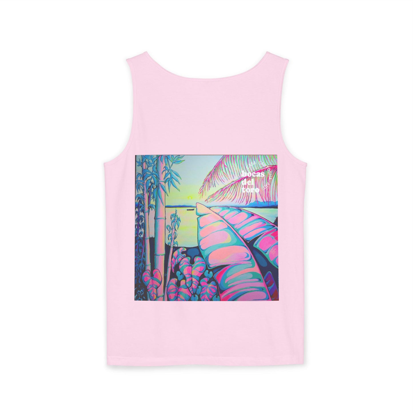 Unisex Serenity Bocas Tank Top - Perfect for Summer Vibes