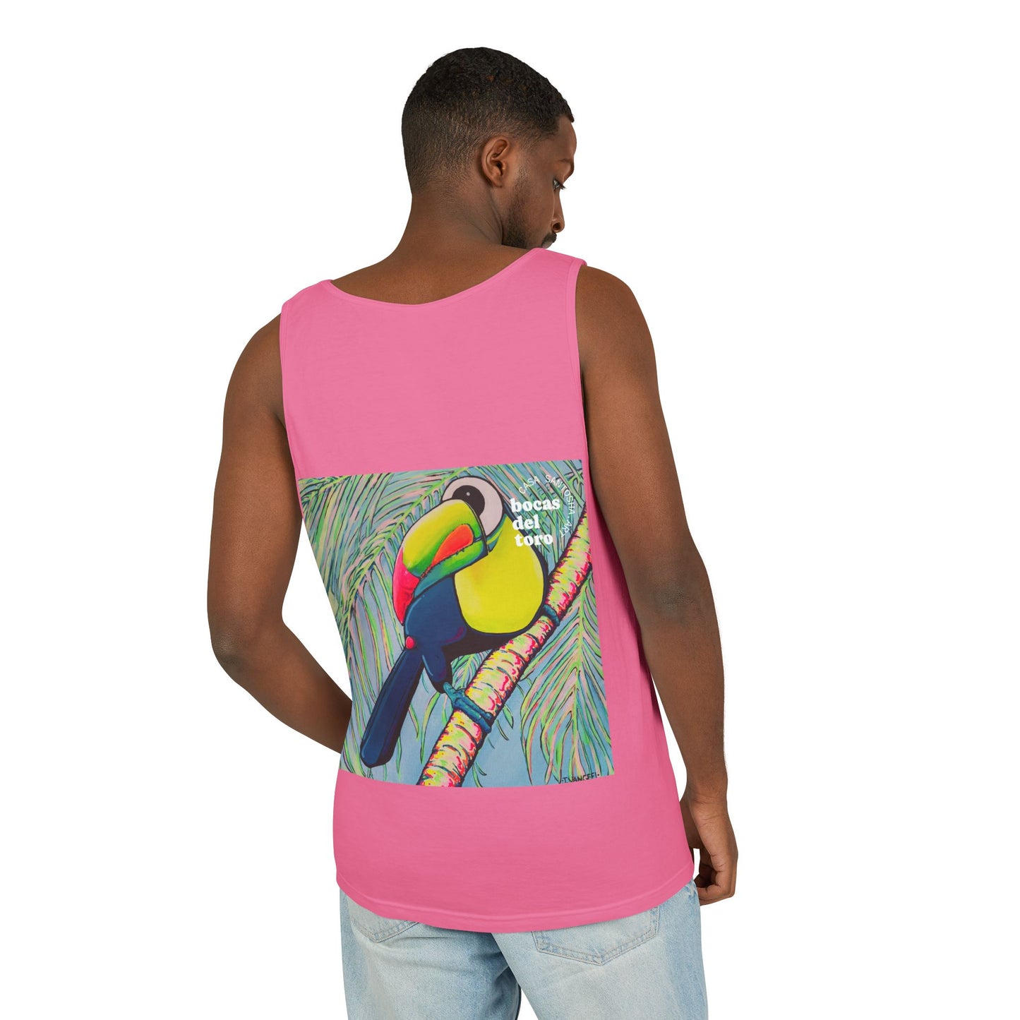 Unisex Cyclops Toucan Tank Top - Perfect for Summer Vibes