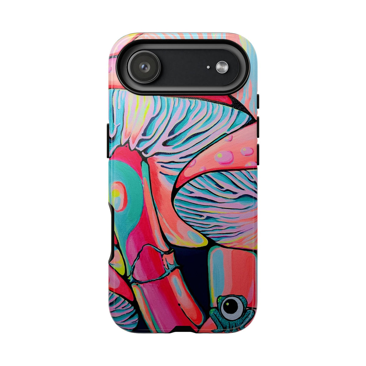 Coque de téléphone résistante Trippy Mushrooms