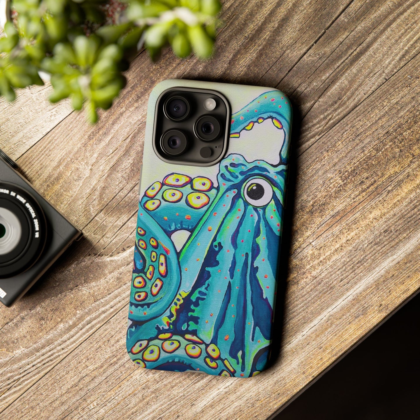 Cyclops Octopus Tough Phone Case