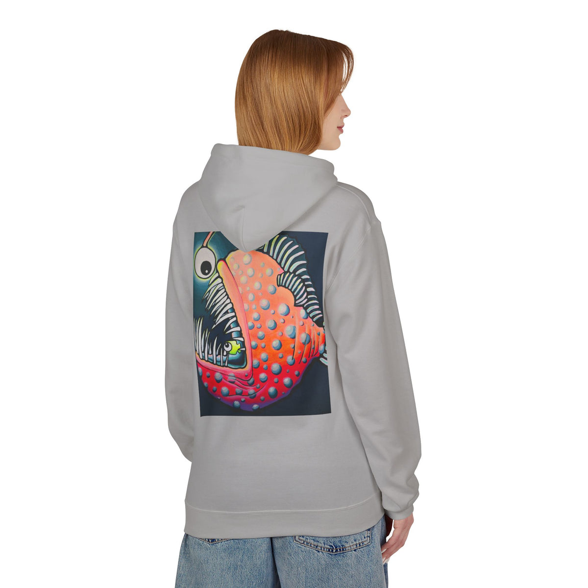 Unisex Cyclops Anglerfish Soft Hoodie