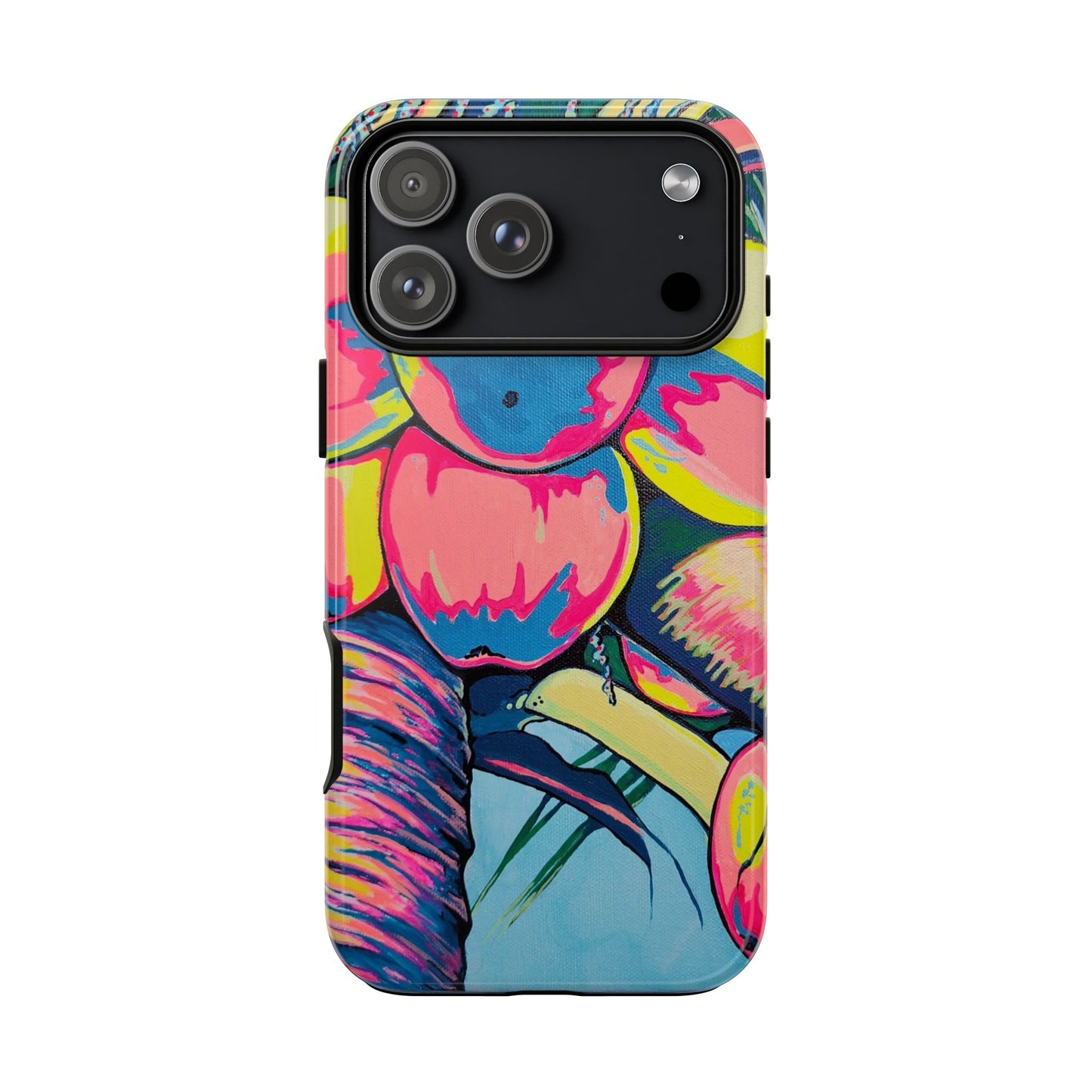 Neon Coconuts Tough Phone Case
