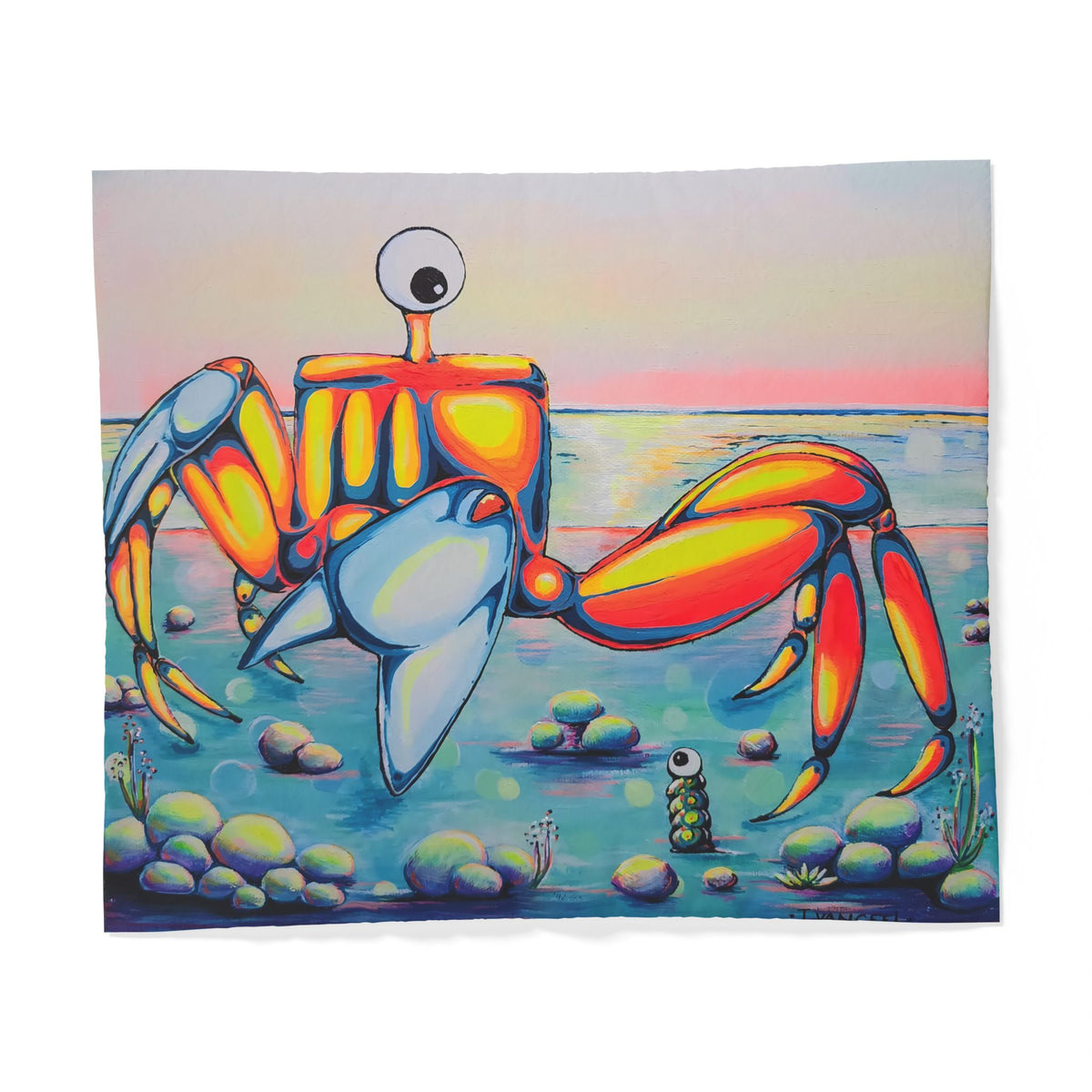 Cyclops Crab Duvet Cover