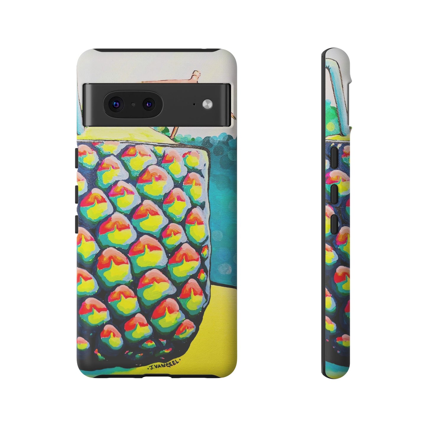 Neon Piña Colada Tough Phone Case