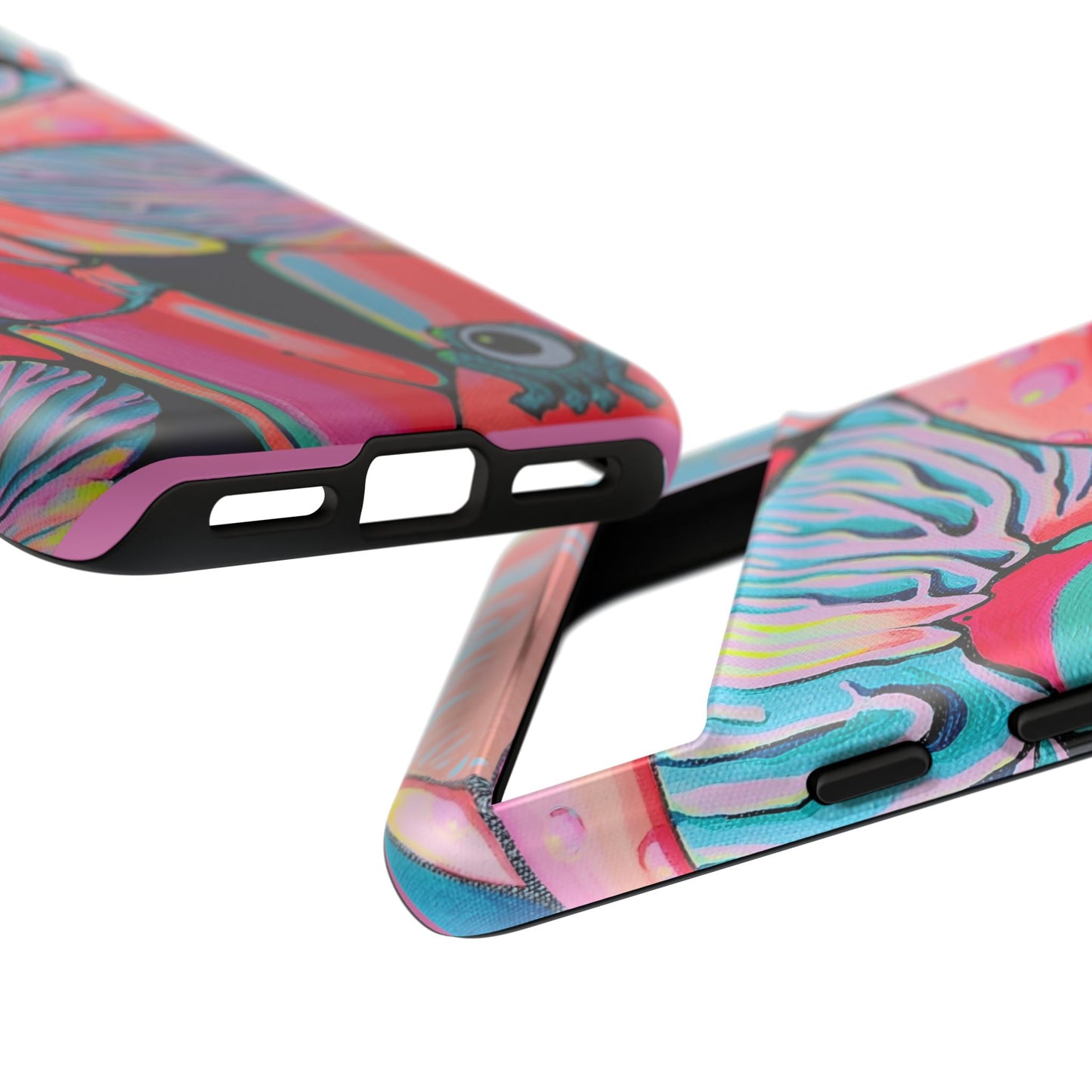 Trippy Mushrooms Tough Phone Case