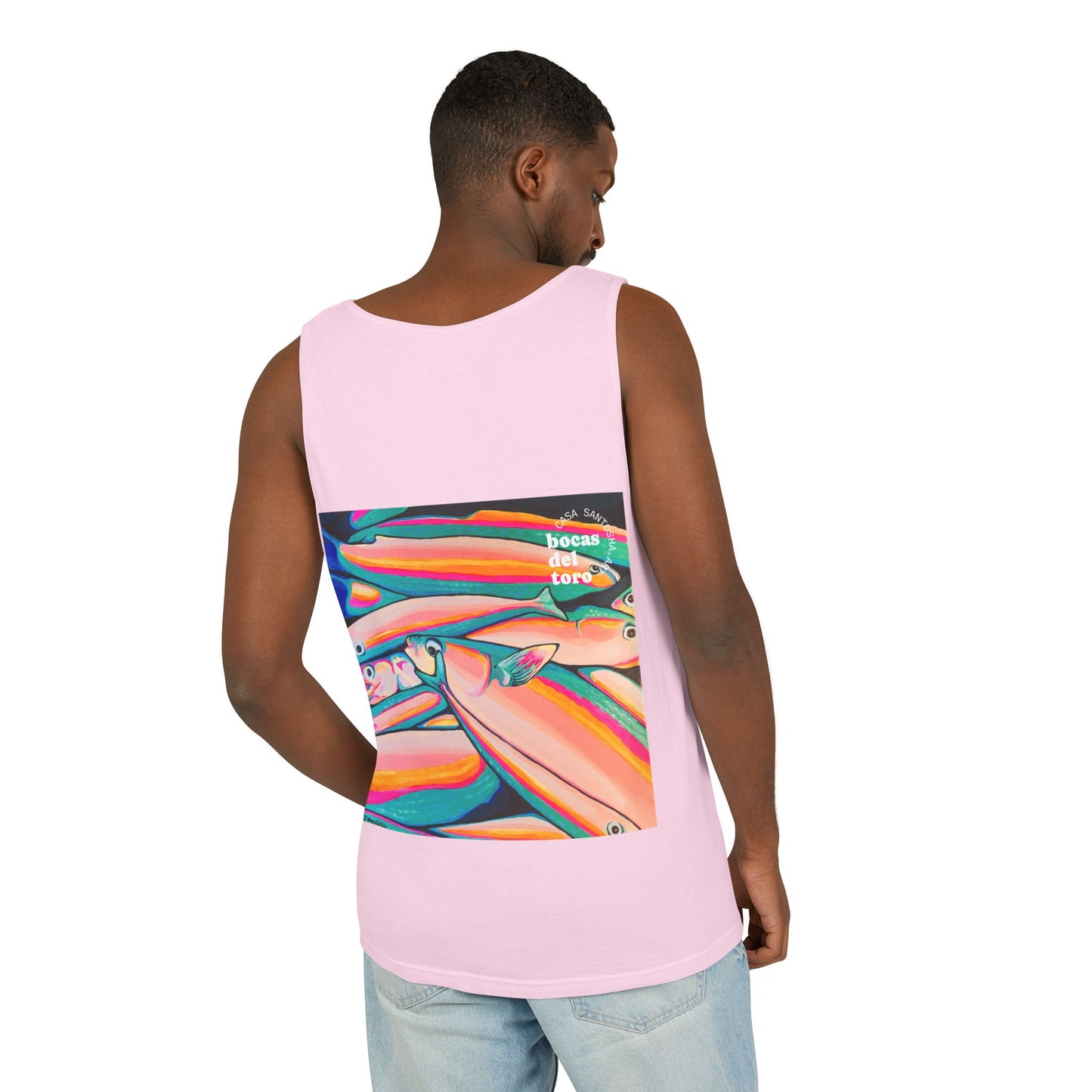 Unisex Neon Fish Tank Top - Perfect for Summer Vibes