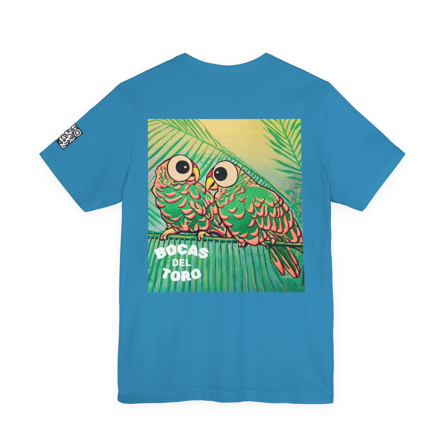 Unisex Chatty Cyclops Parrots Tee