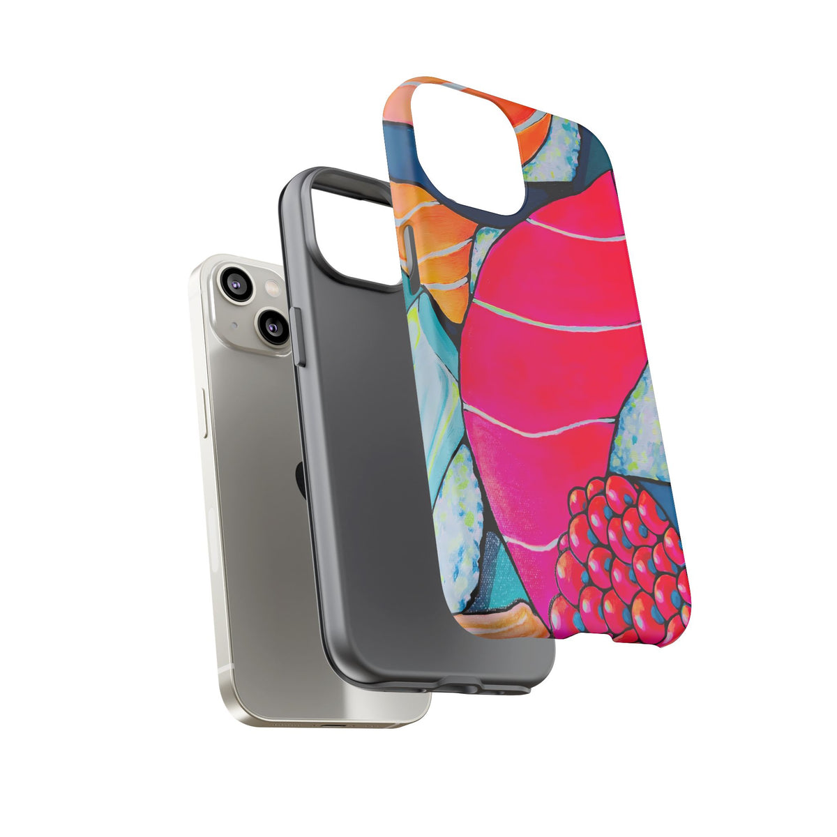 Coque de téléphone résistante Néon Sushi