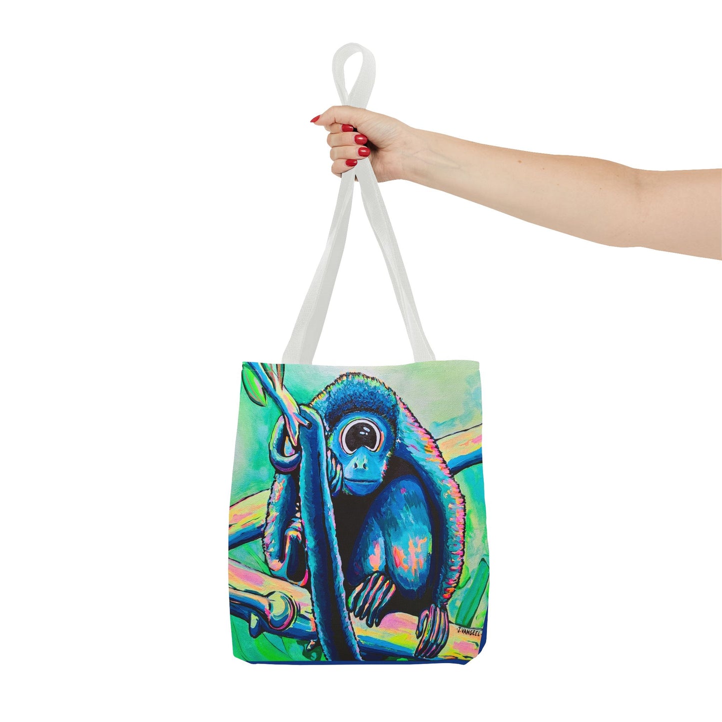 Premium Cyclops Monkey Tote Bag, Original Artist Design, Reusable Shopping Tote, Eco-Friendly