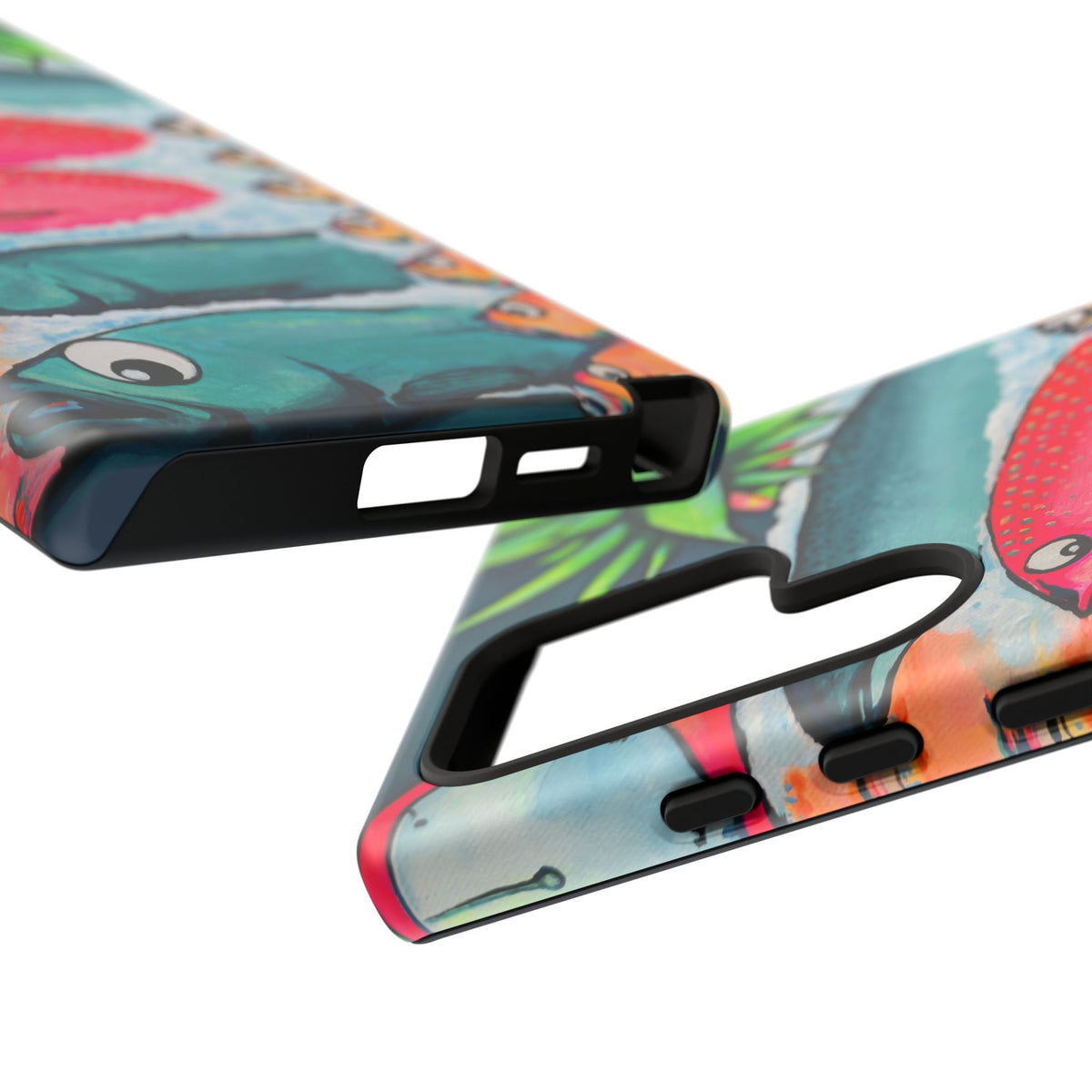 Neon Cabo Fish Market Tough Phone Case