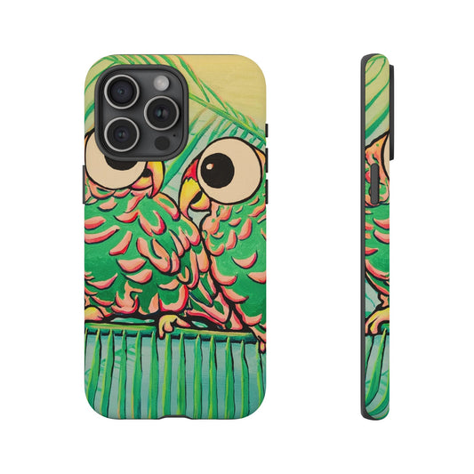 Chatty Cyclops Parrots Tough Phone Case