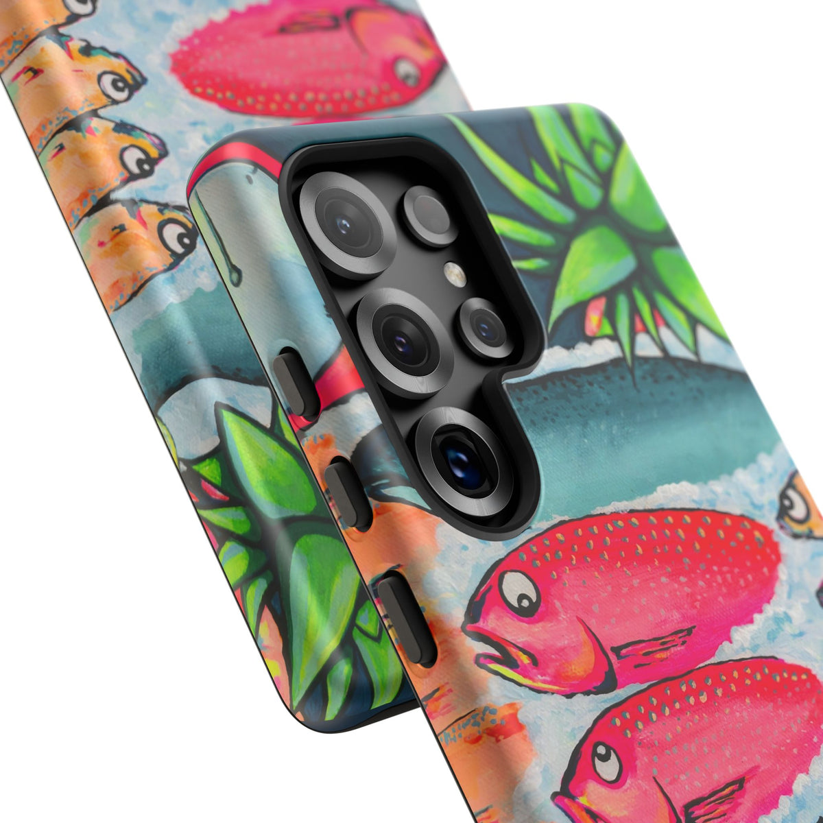 Neon Cabo Fish Market Tough Phone Case