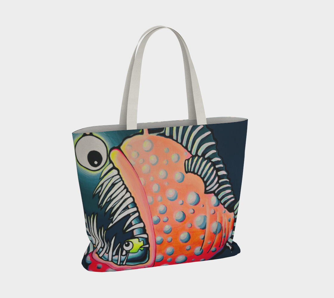 Cyclops Anglerfish Market Tote