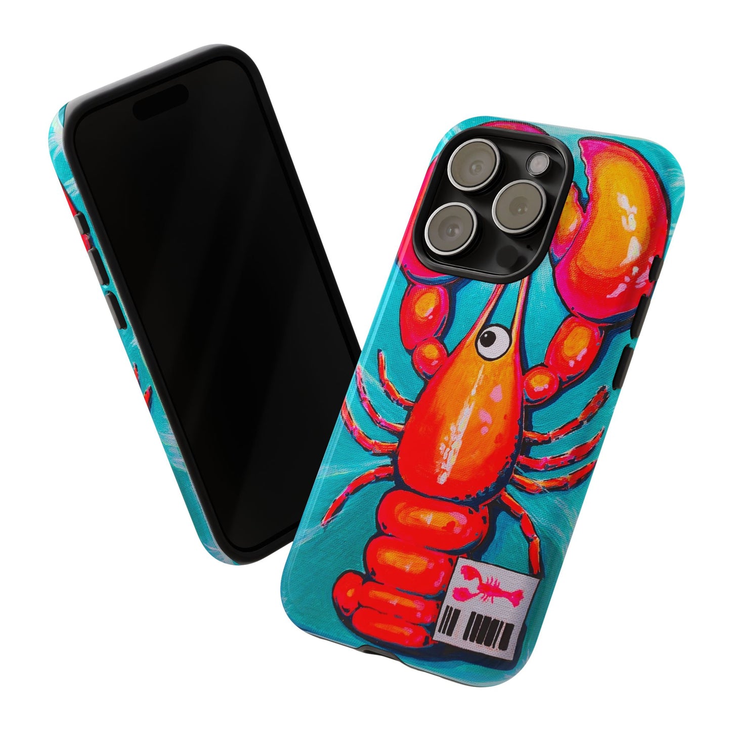 Neon Lobster Tough Phone Case