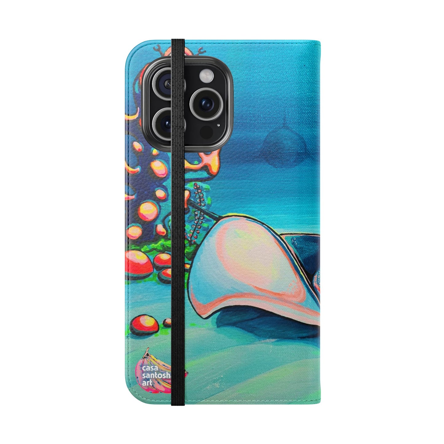 Cyclops Stingray Flip Phone Case – Wallet Cover with Card Slots