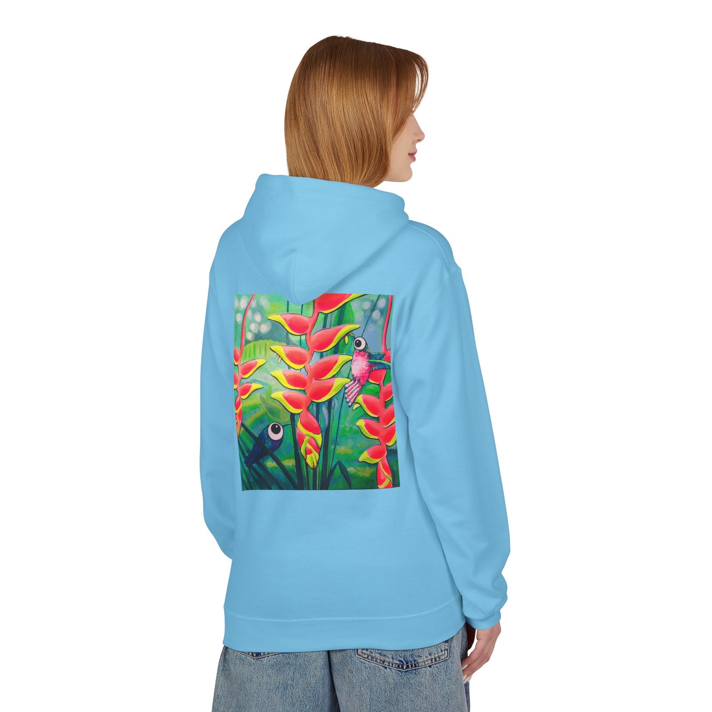Unisex Cyclops Hummingbirds Soft Hoodie