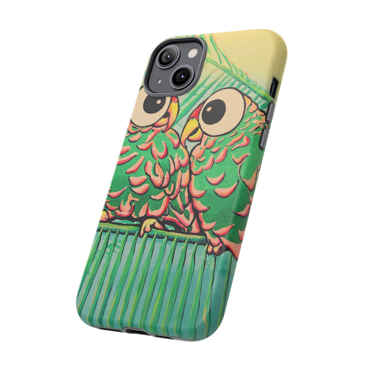 Chatty Cyclops Parrots Tough Phone Case