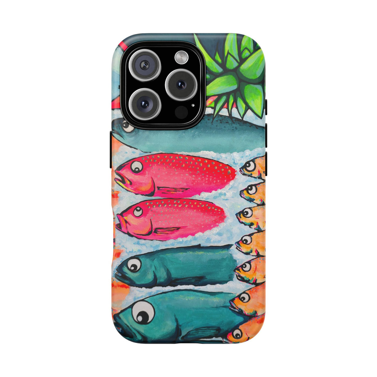 Neon Cabo Fish Market Tough Phone Case