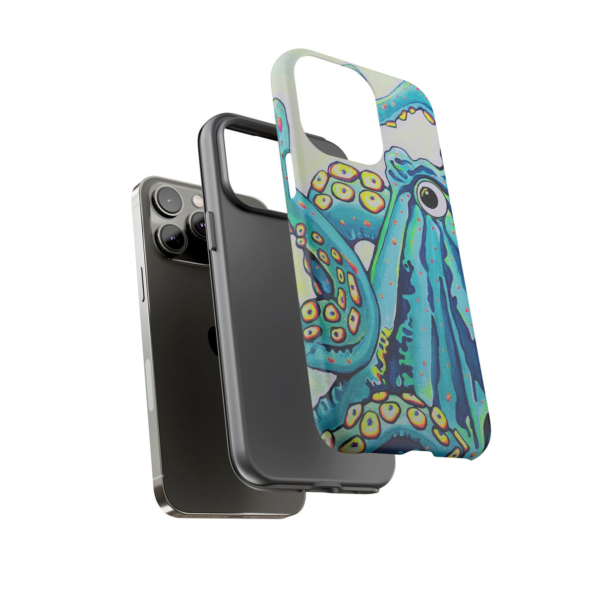 Cyclops Octopus Tough Phone Case
