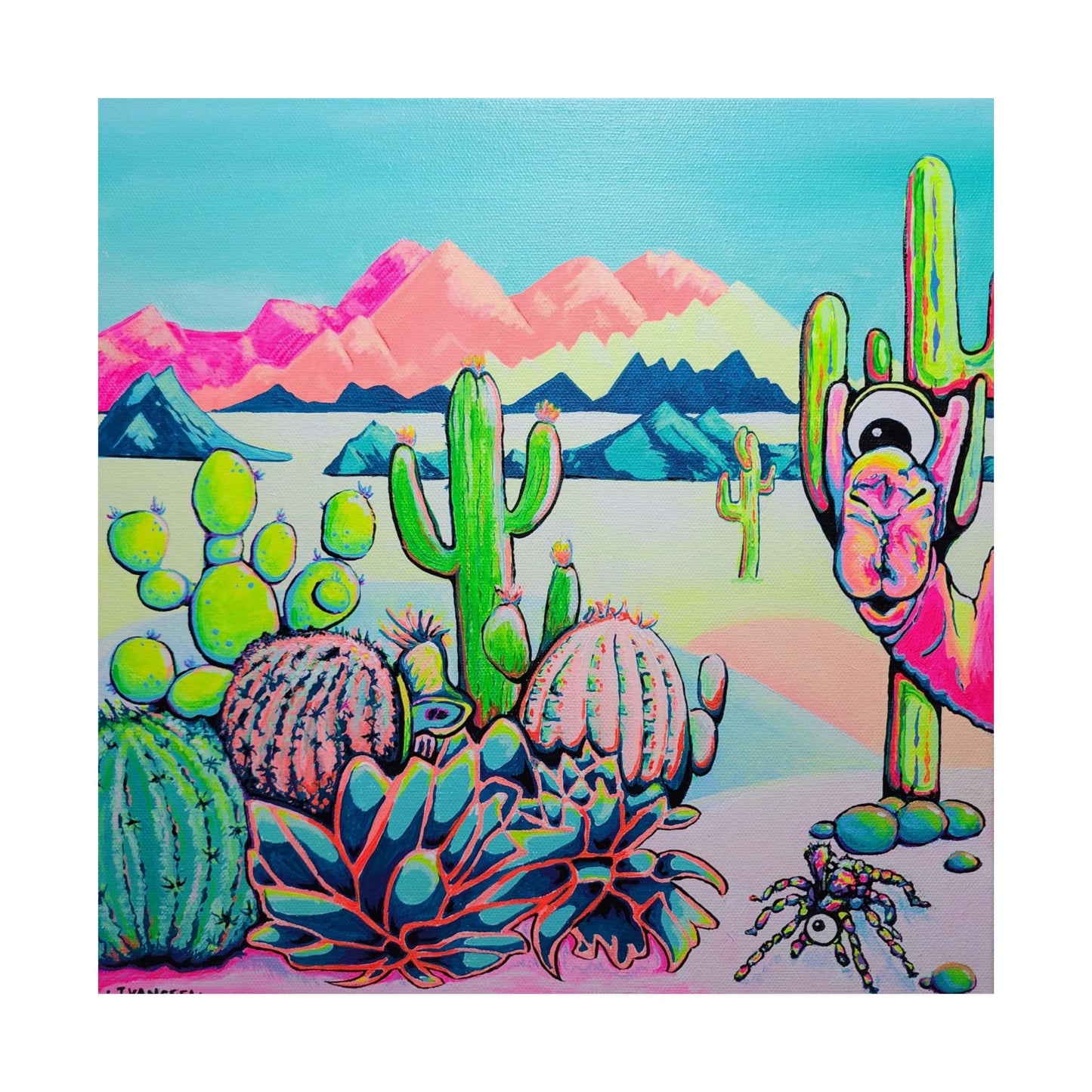 Cyclops Camel Giclée Art Poster