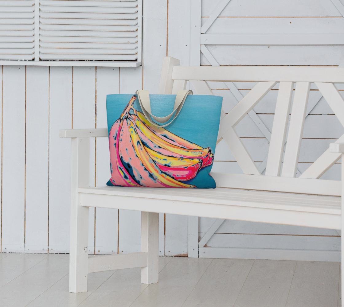 Neon Bananas Market Tote
