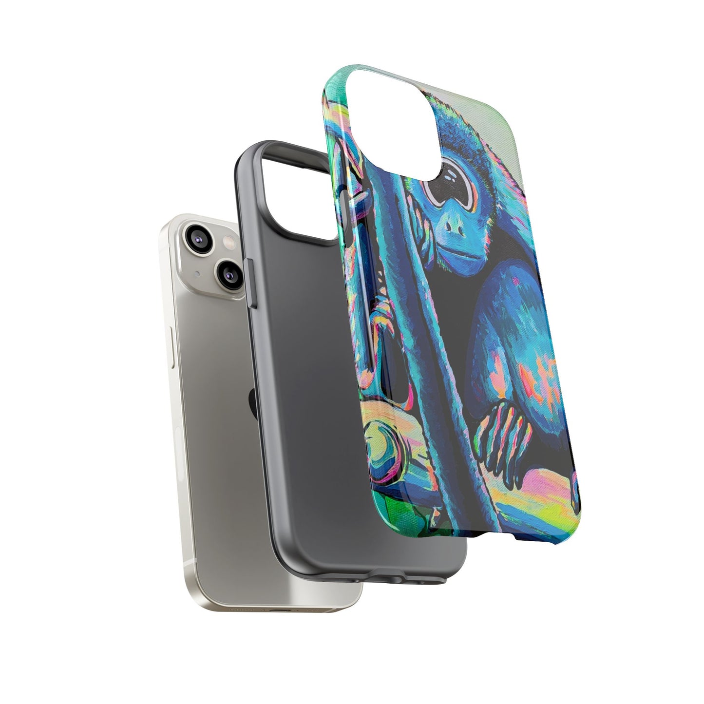 Cyclops Monkey Tough Phone Case