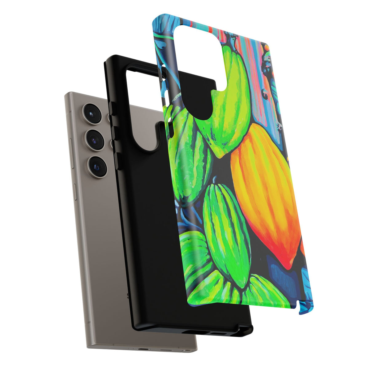 Coque de téléphone robuste Cacao Néon
