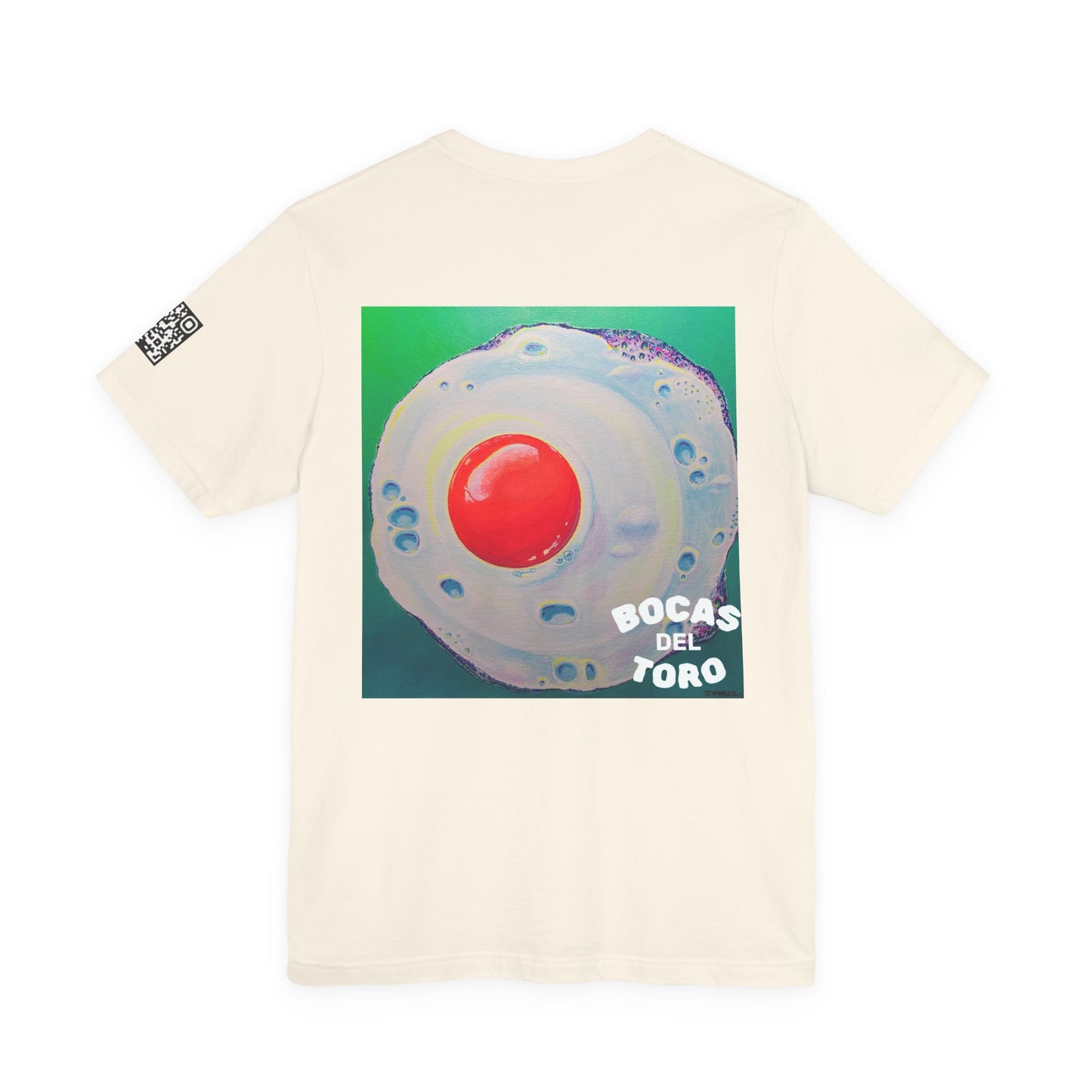 Unisex Neon Fried Egg Tee