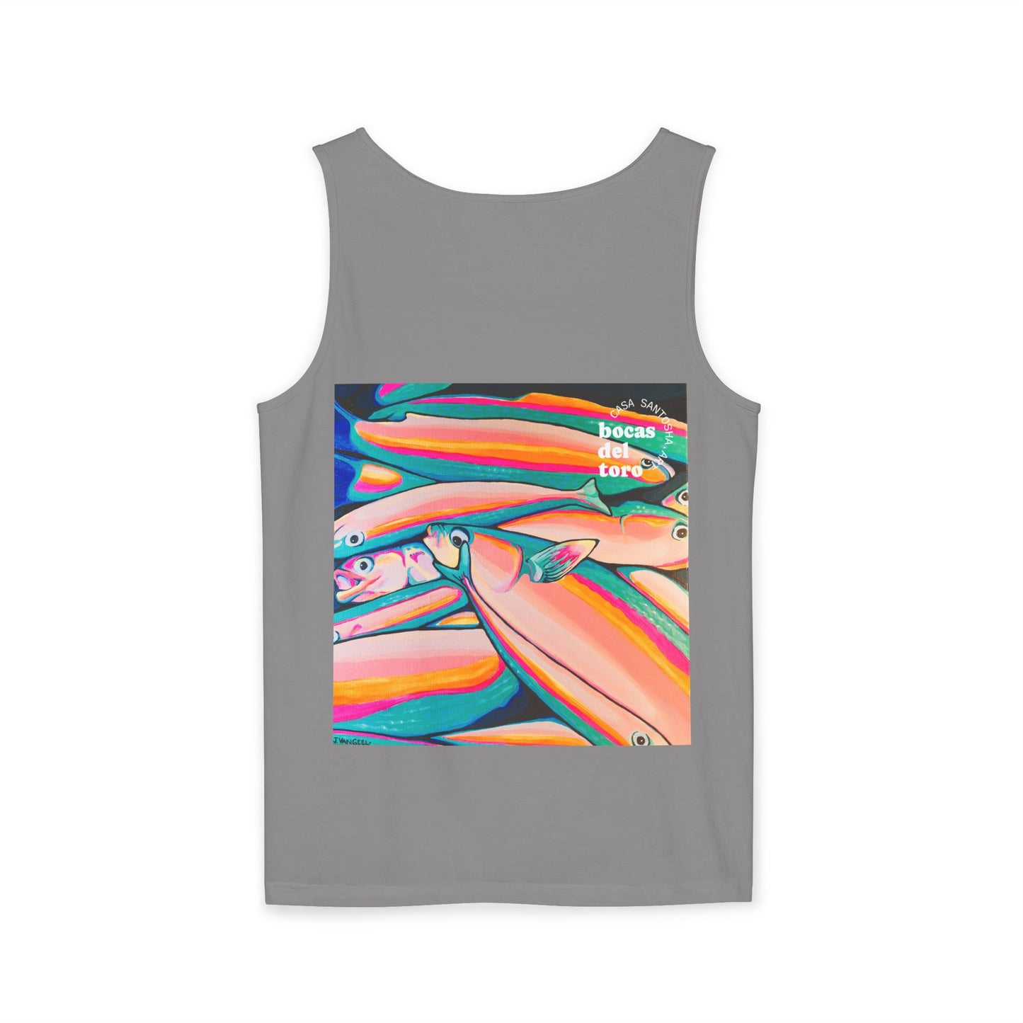 Unisex Neon Fish Tank Top - Perfect for Summer Vibes