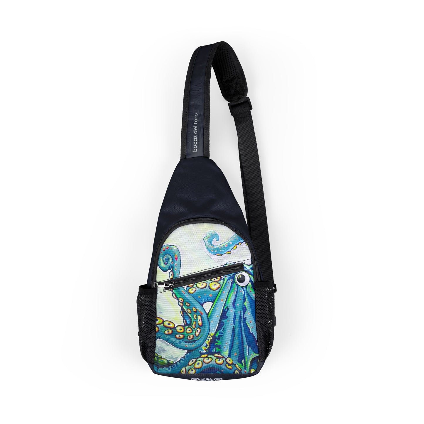 Cyclops Octopus Art Sling Bag - Travel or Everyday Chest Bag