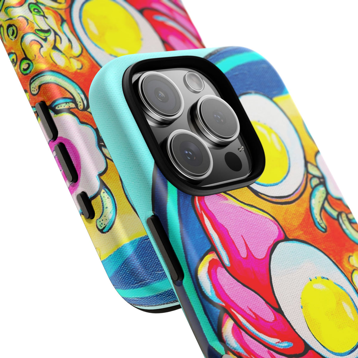 Coque de téléphone résistante Neon Ramen