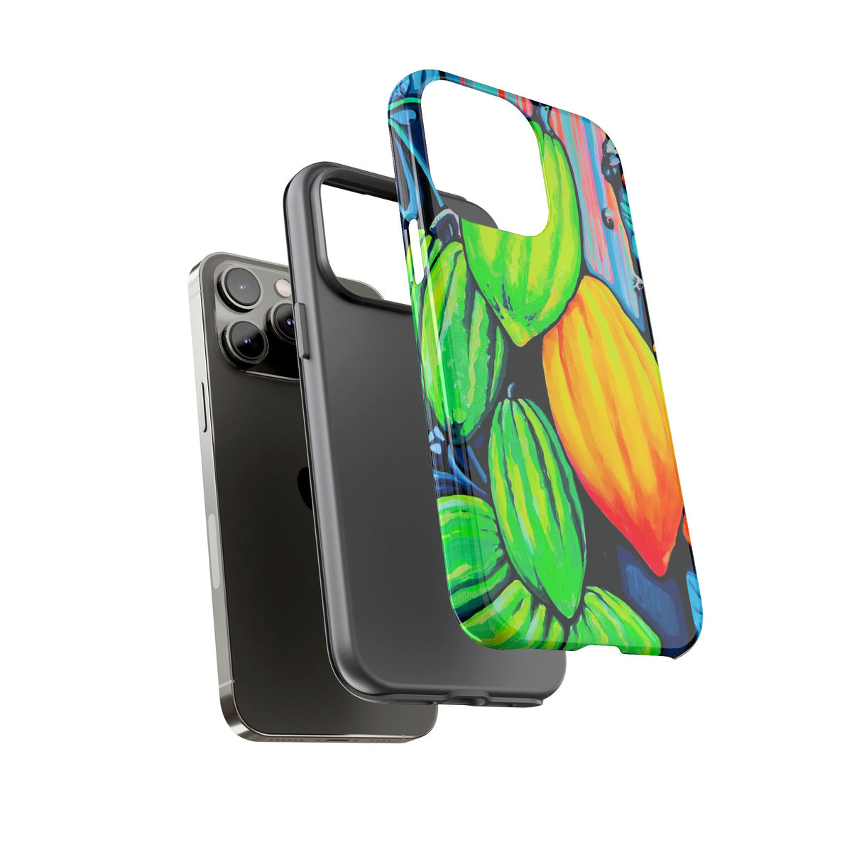 Coque de téléphone robuste Cacao Néon