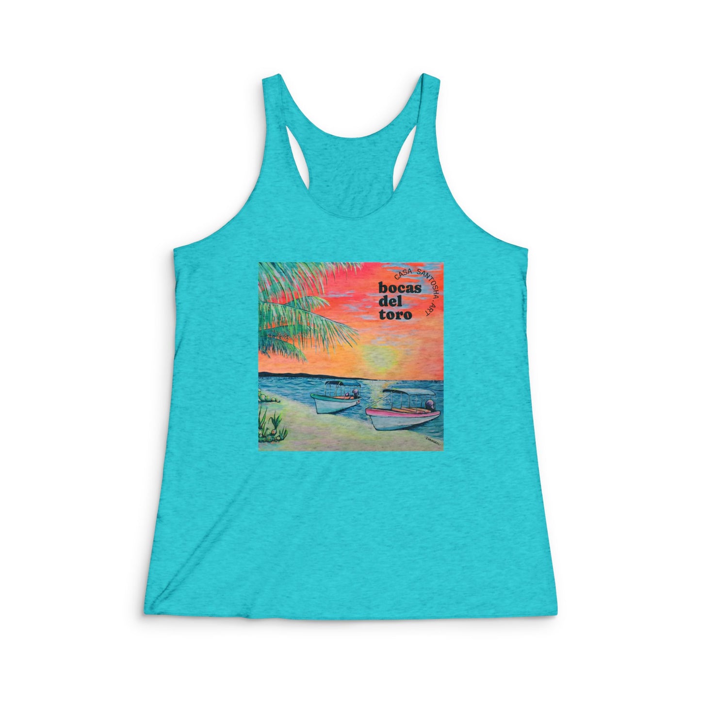 Women's Panga Express Graphic Racerback Tank