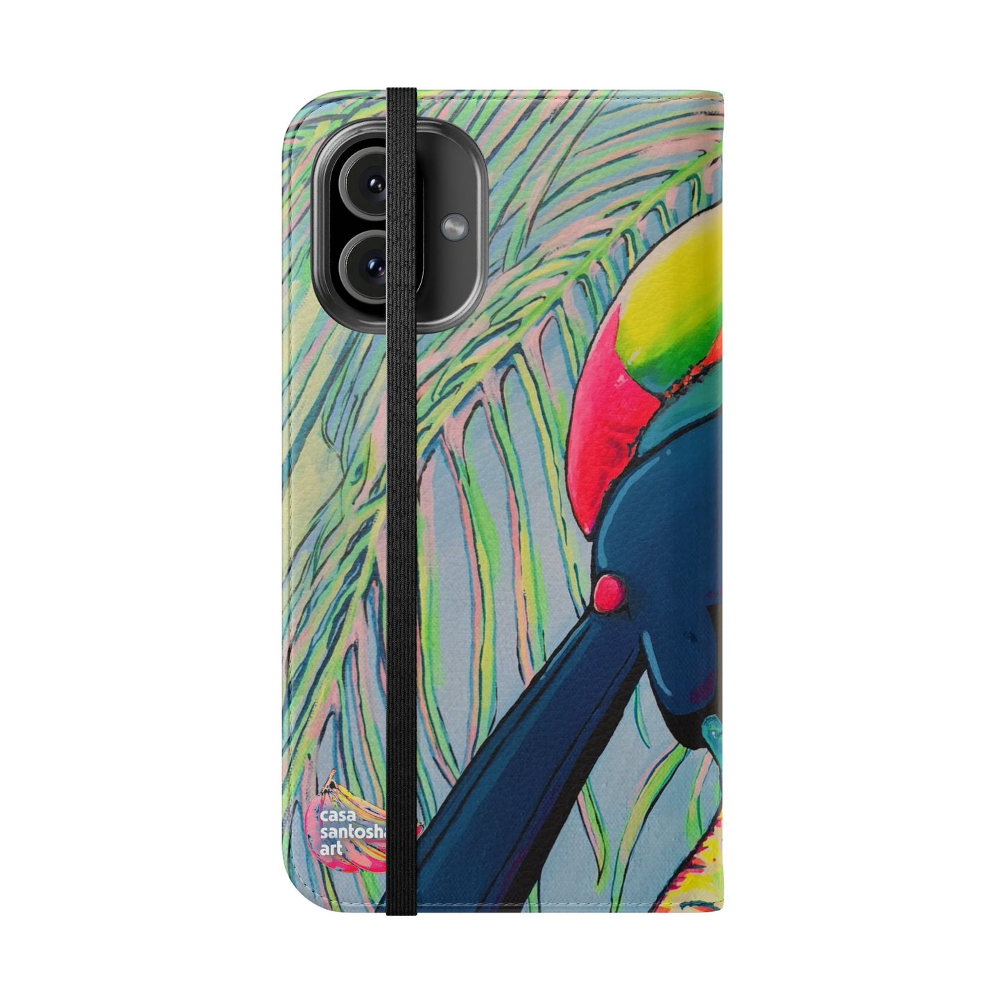 Cyclops Toucan Flip Phone Case – Wallet Cover with Card Slots