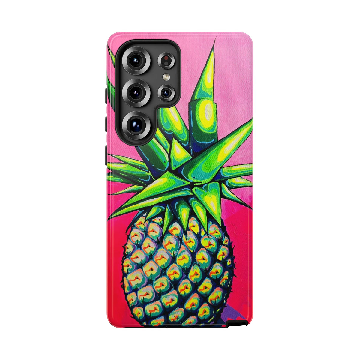 Neon Pineapple Tough Phone Case