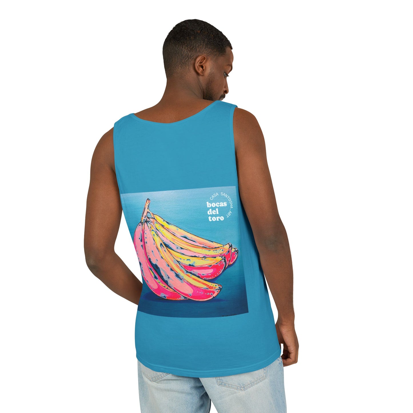 Unisex Neon Banana Tank Top - Perfect for Summer Vibes