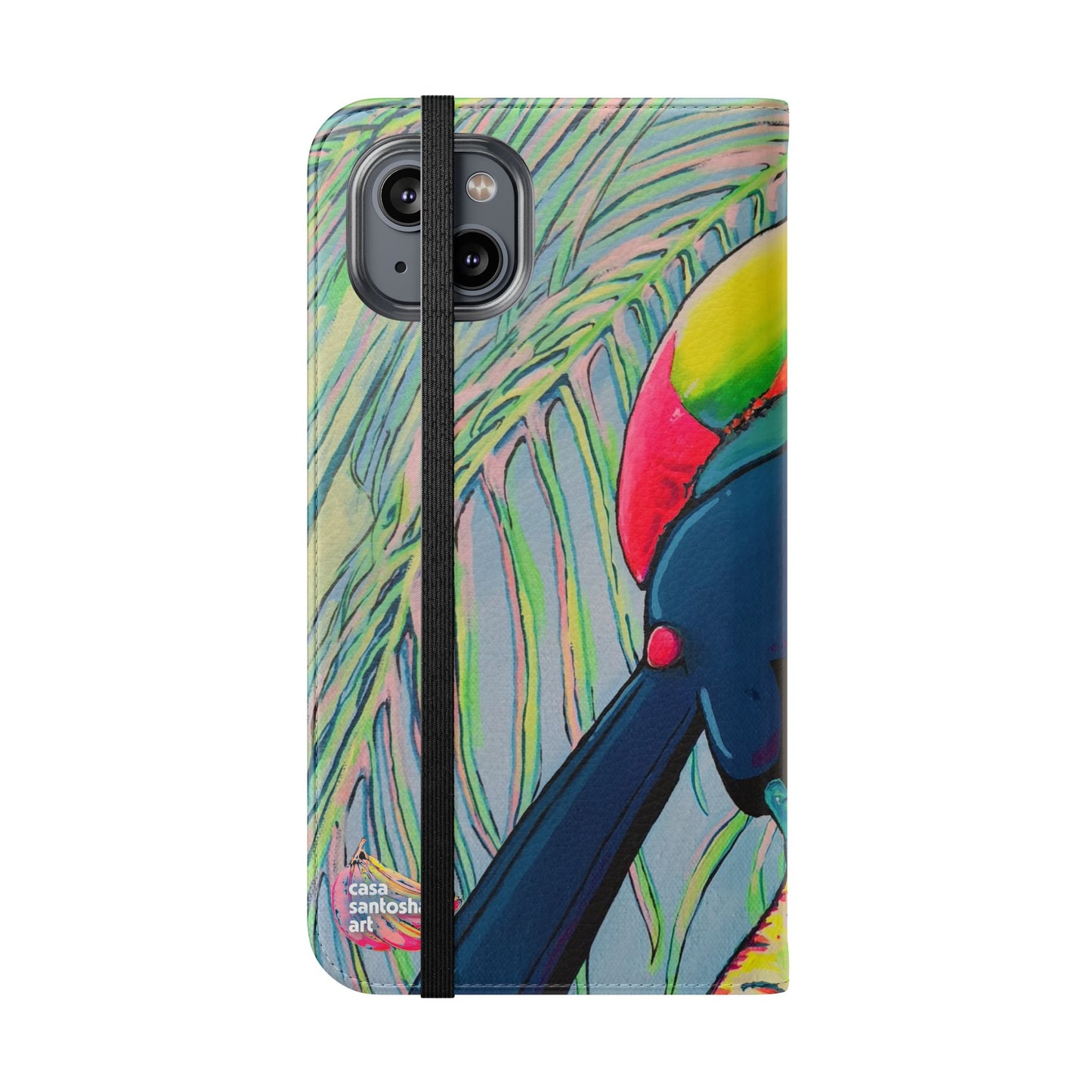 Cyclops Toucan Flip Phone Case – Wallet Cover with Card Slots