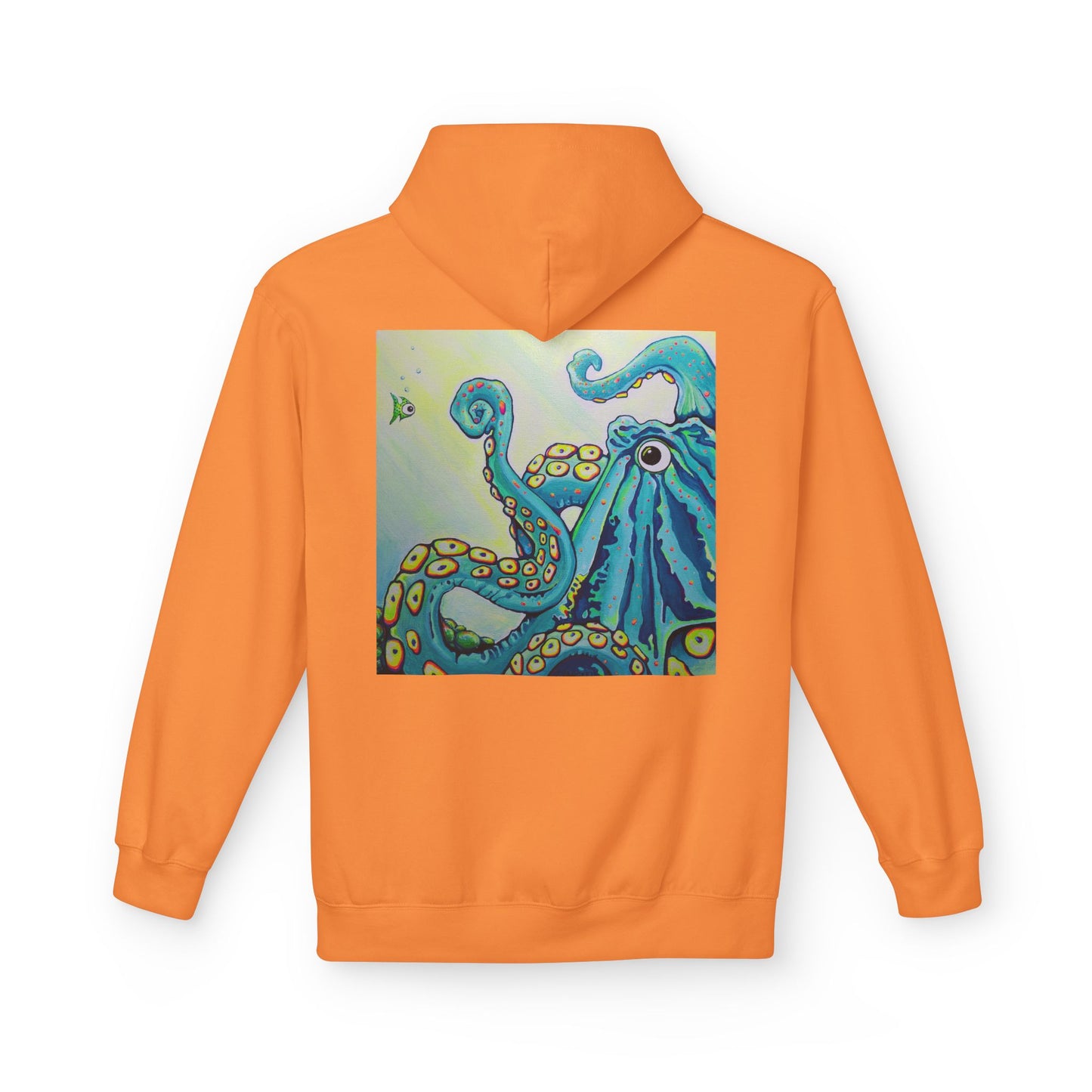 Unisex Cyclops Octopus Soft Hoodie