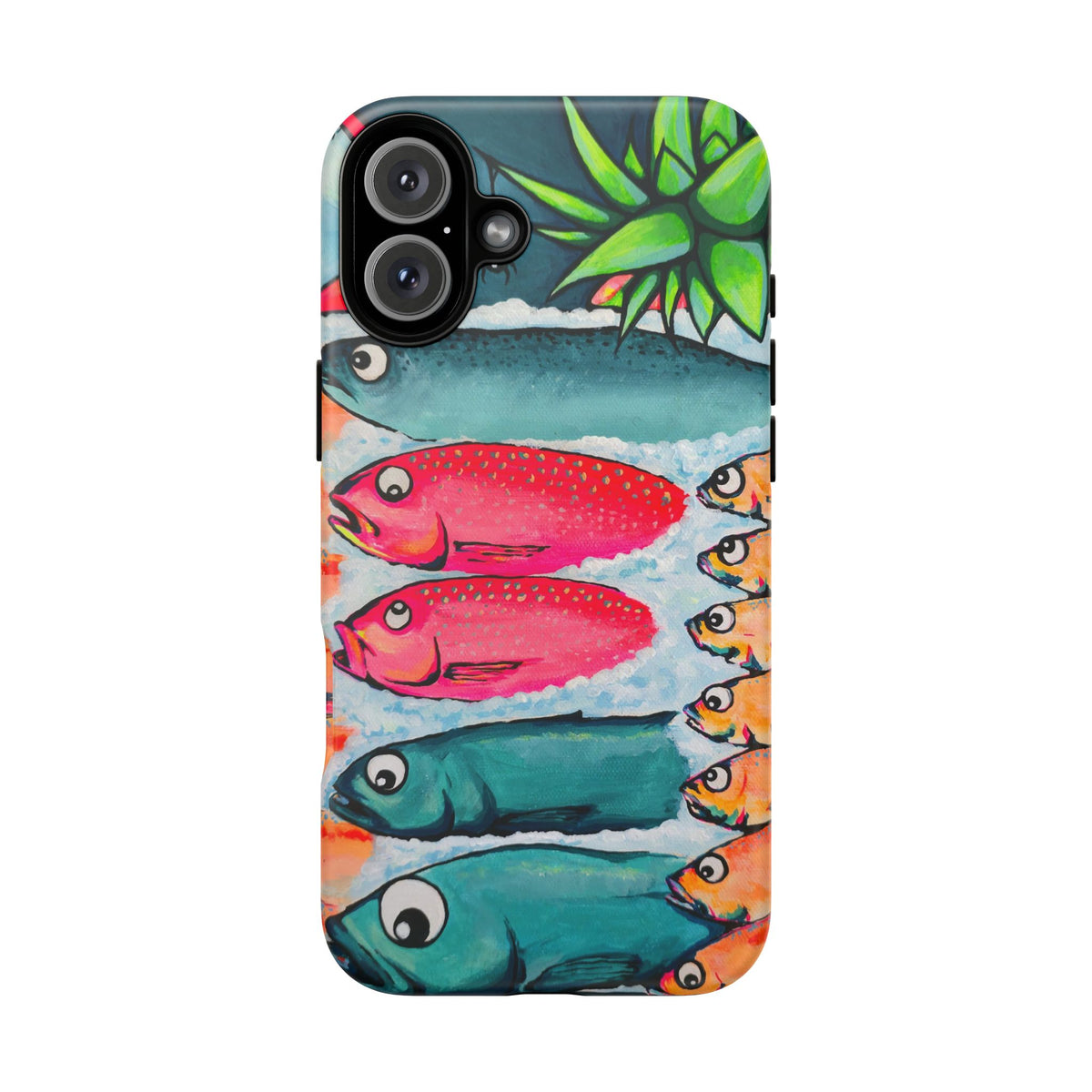 Neon Cabo Fish Market Tough Phone Case