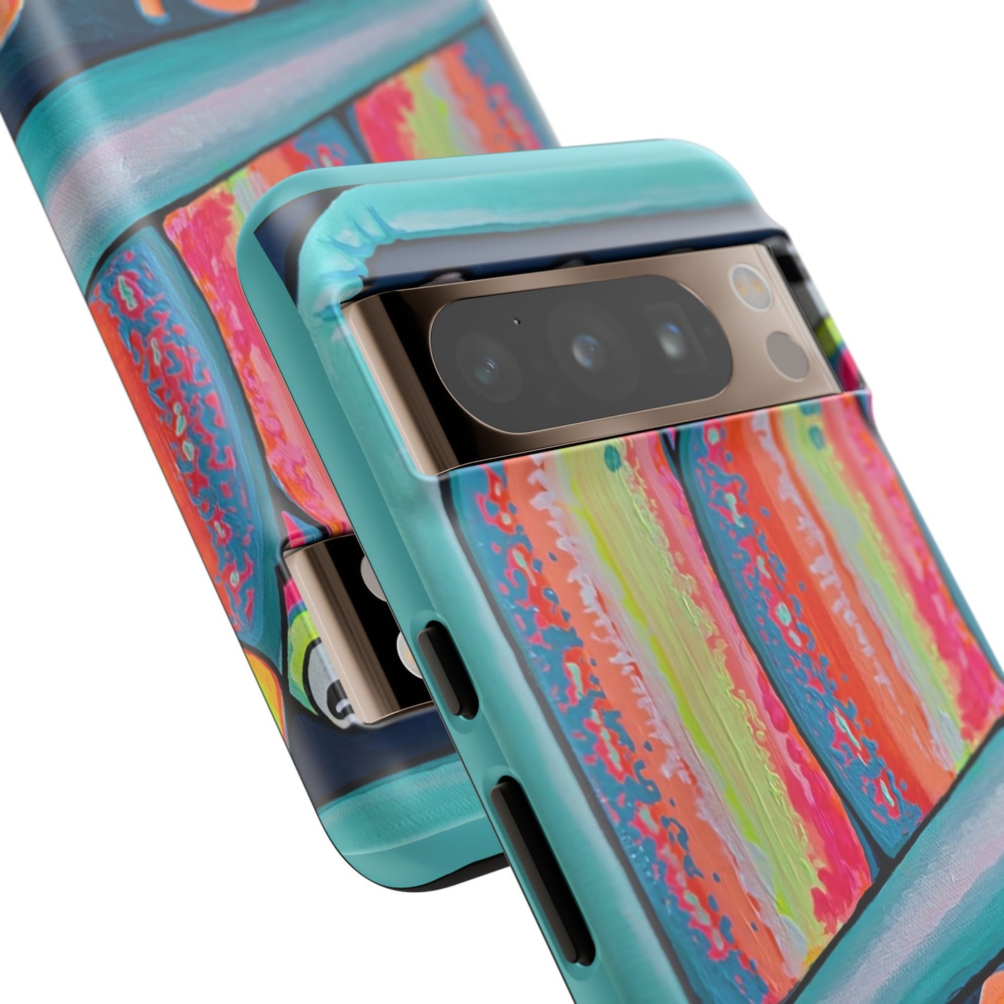 Neon Sardines Tough Phone Case