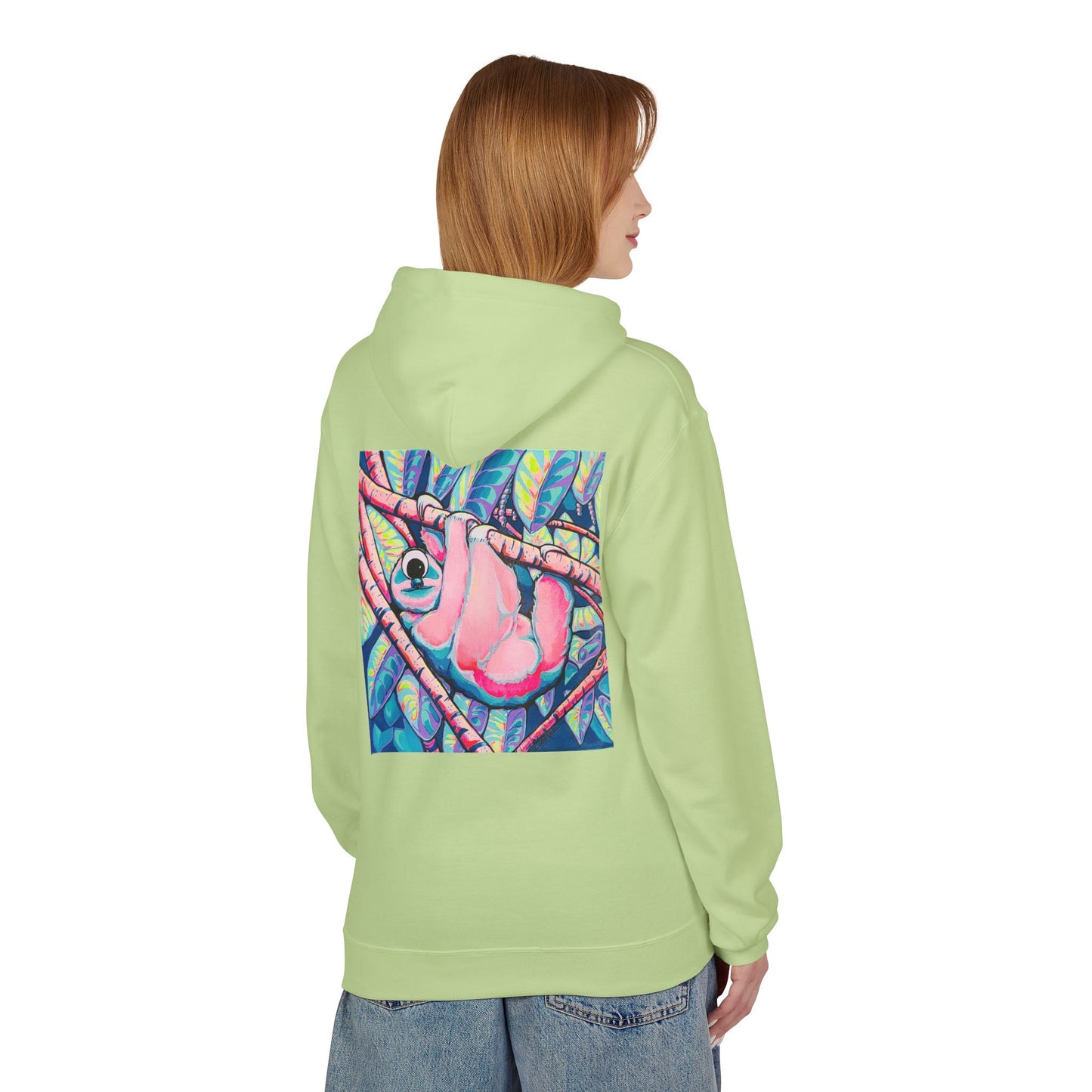 Unisex Cyclops Sloth Soft Hoodie