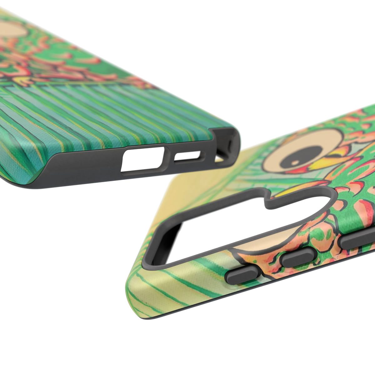 Chatty Cyclops Parrots Tough Phone Case