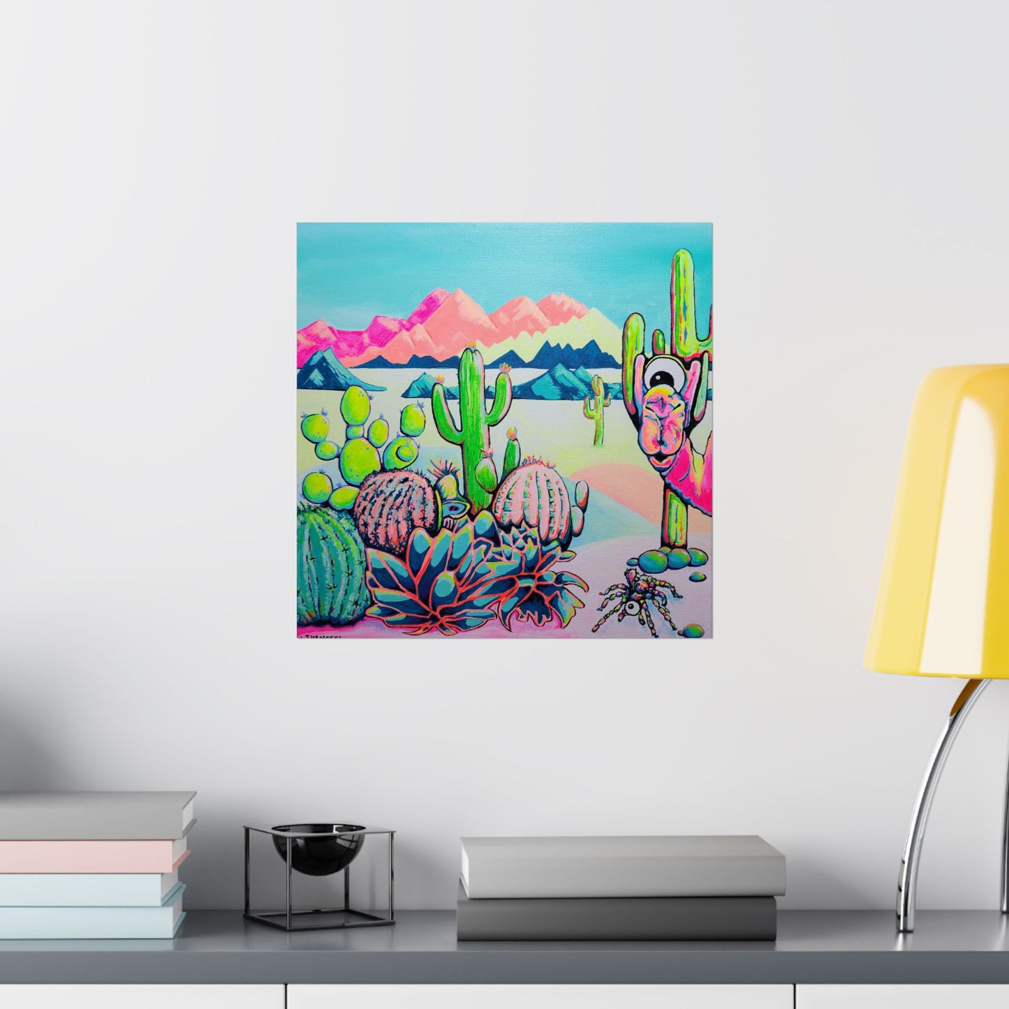 Cyclops Camel Giclée Art Poster