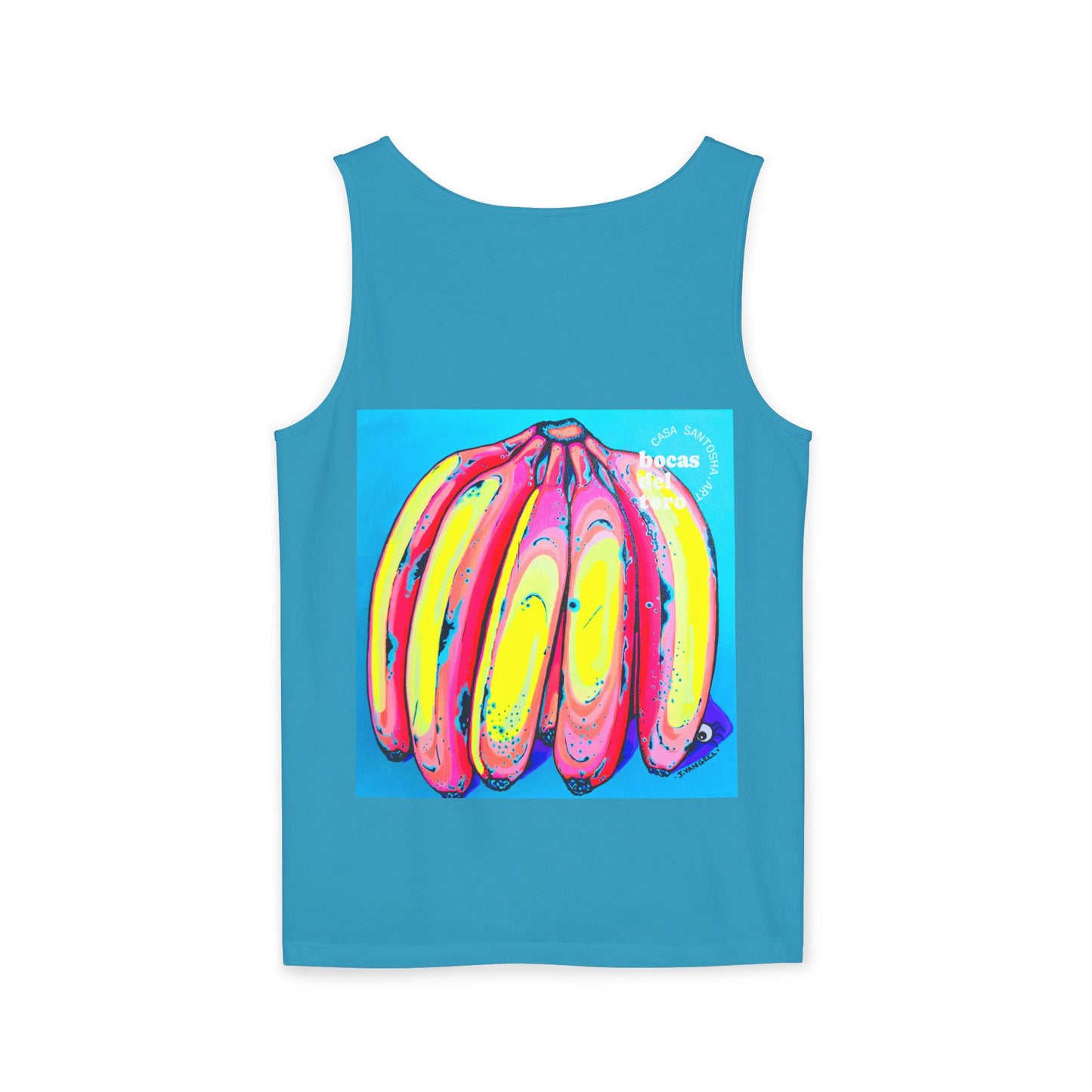Unisex Neon Fat Bananas Tank Top - Perfect for Summer Vibes