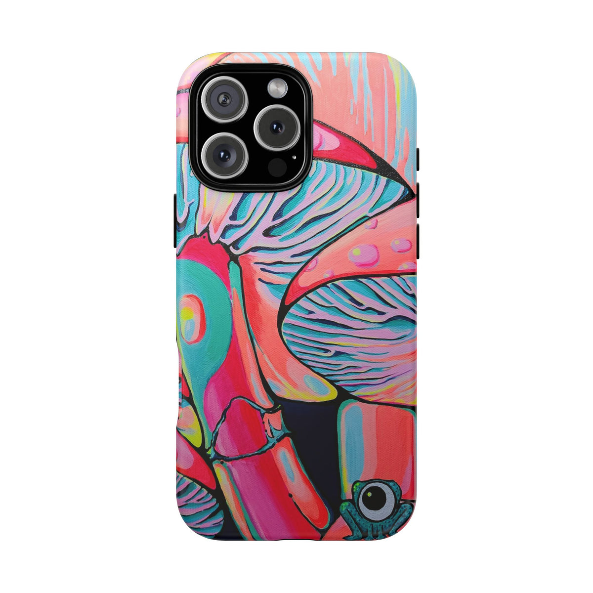 Coque de téléphone résistante Trippy Mushrooms