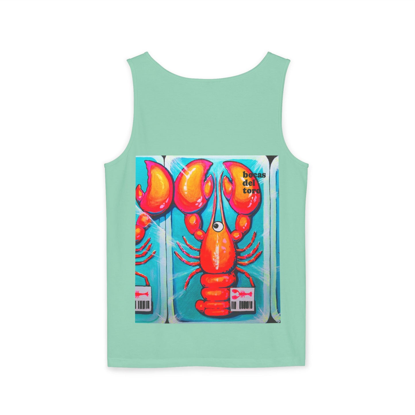Unisex Fresh Neon Lobster Tank Top - Perfect for Summer Vibes