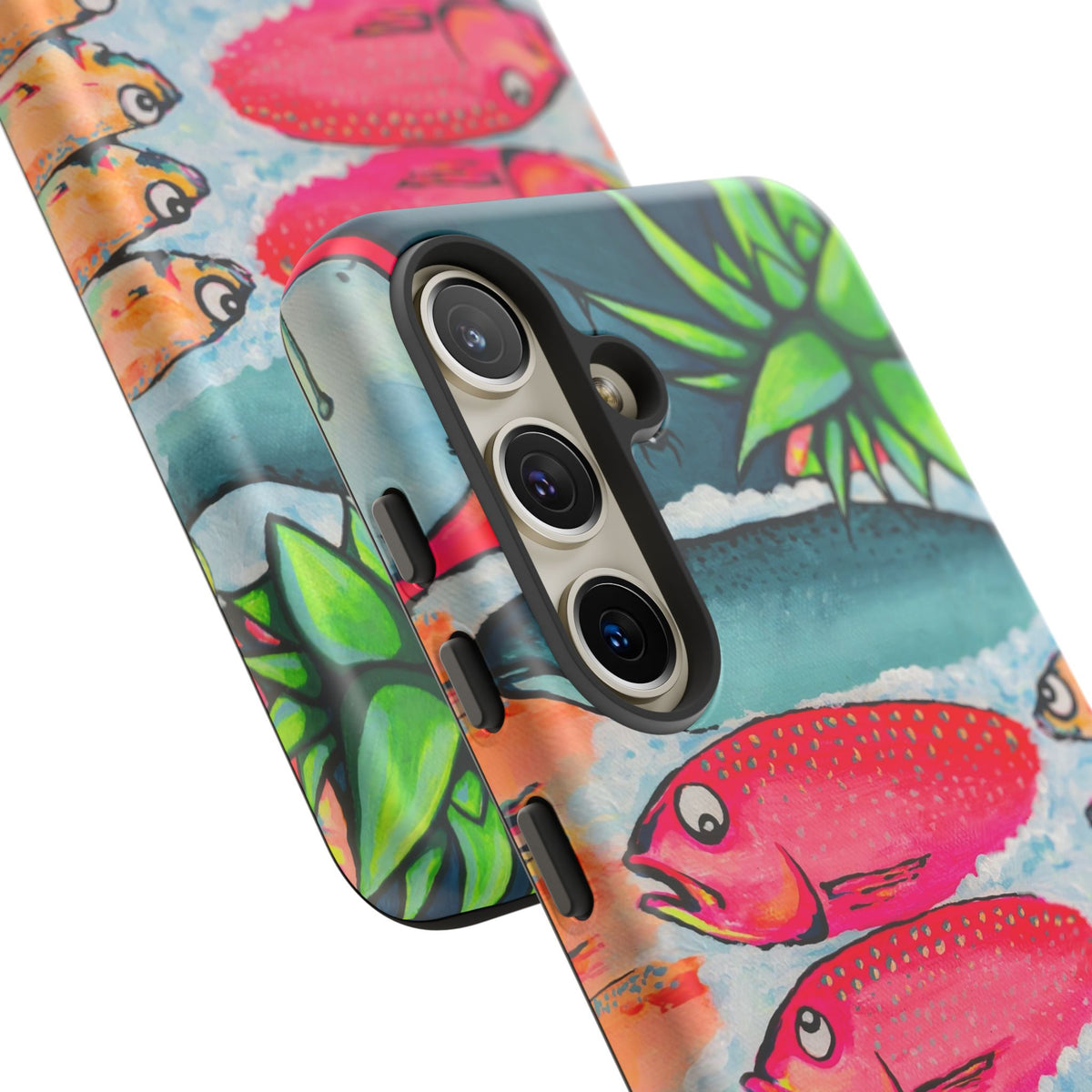 Neon Cabo Fish Market Tough Phone Case