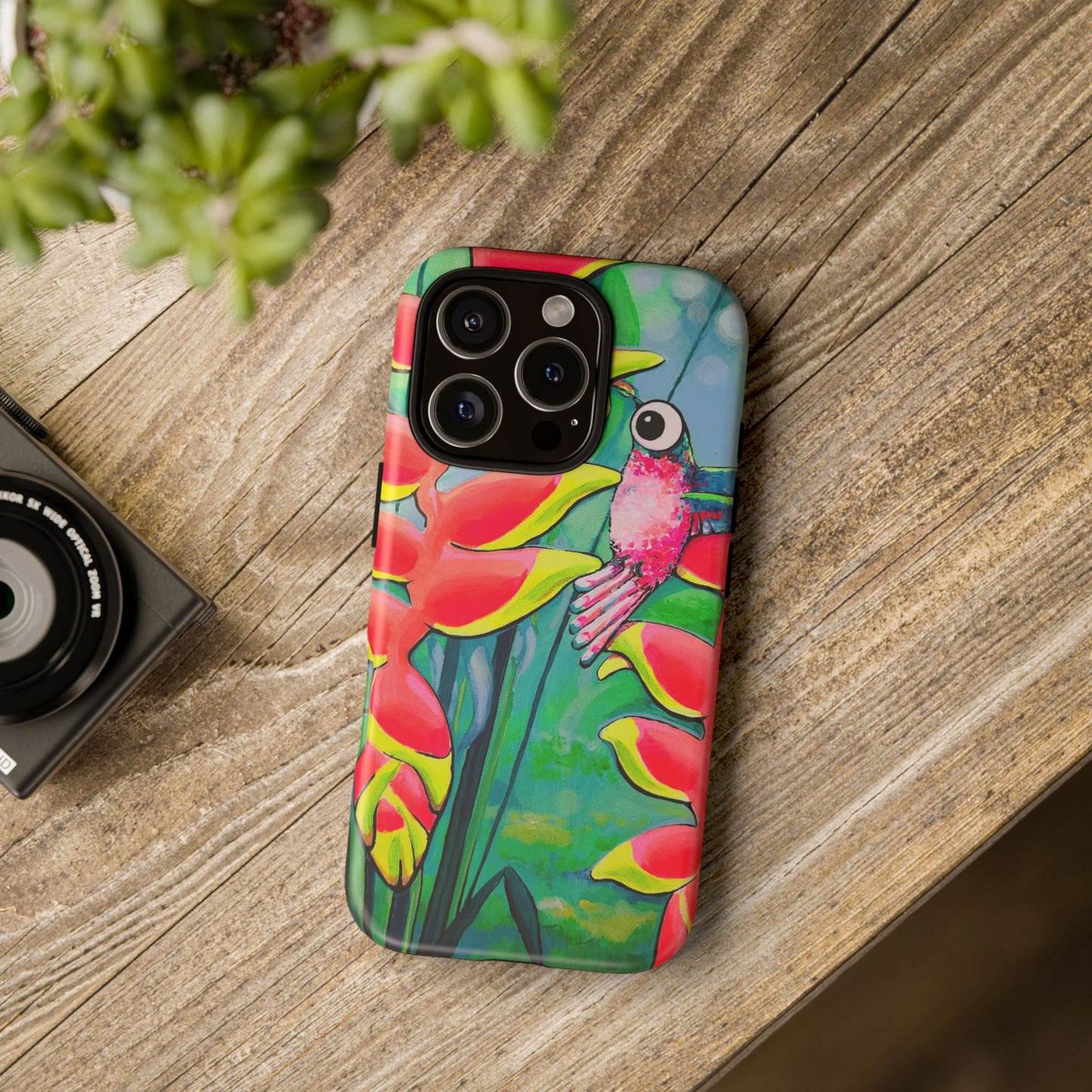 Cyclops Hummingbirds Tough Phone Case