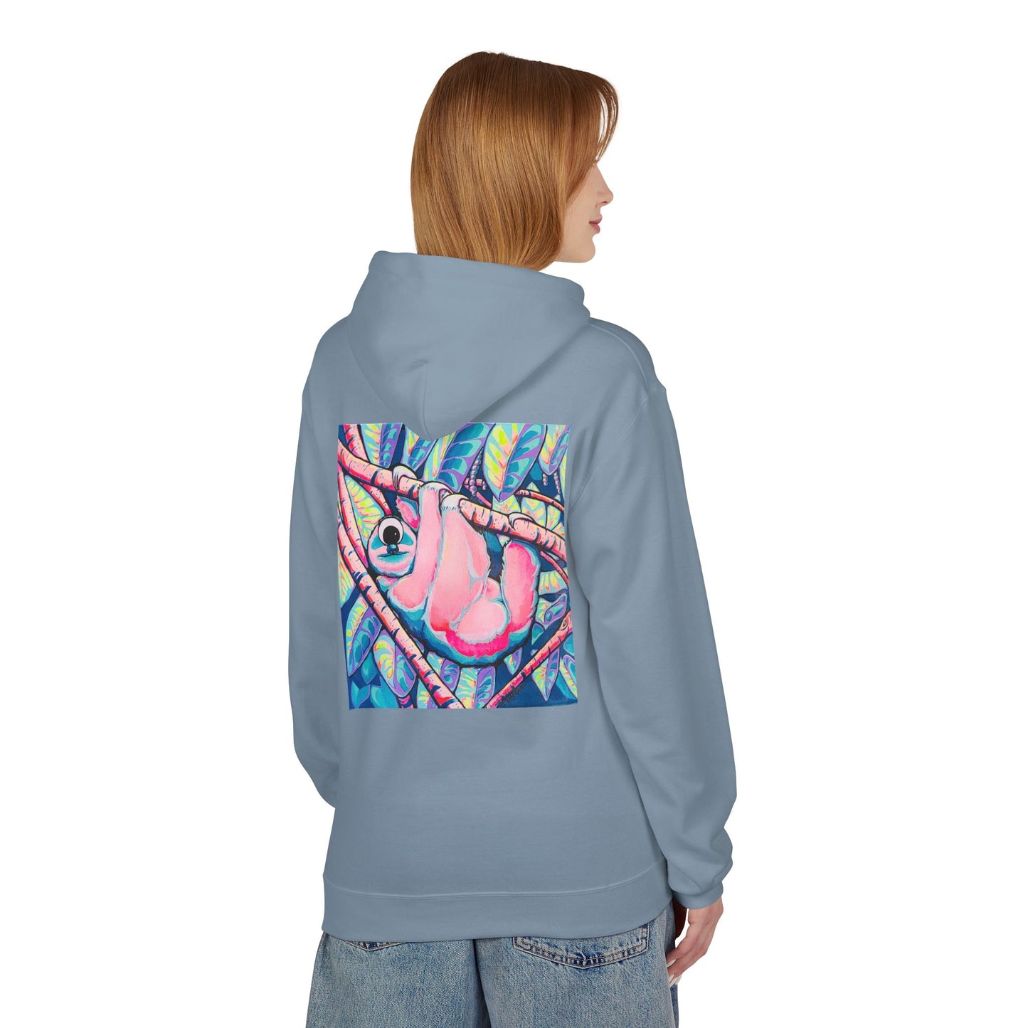 Unisex Cyclops Sloth Soft Hoodie
