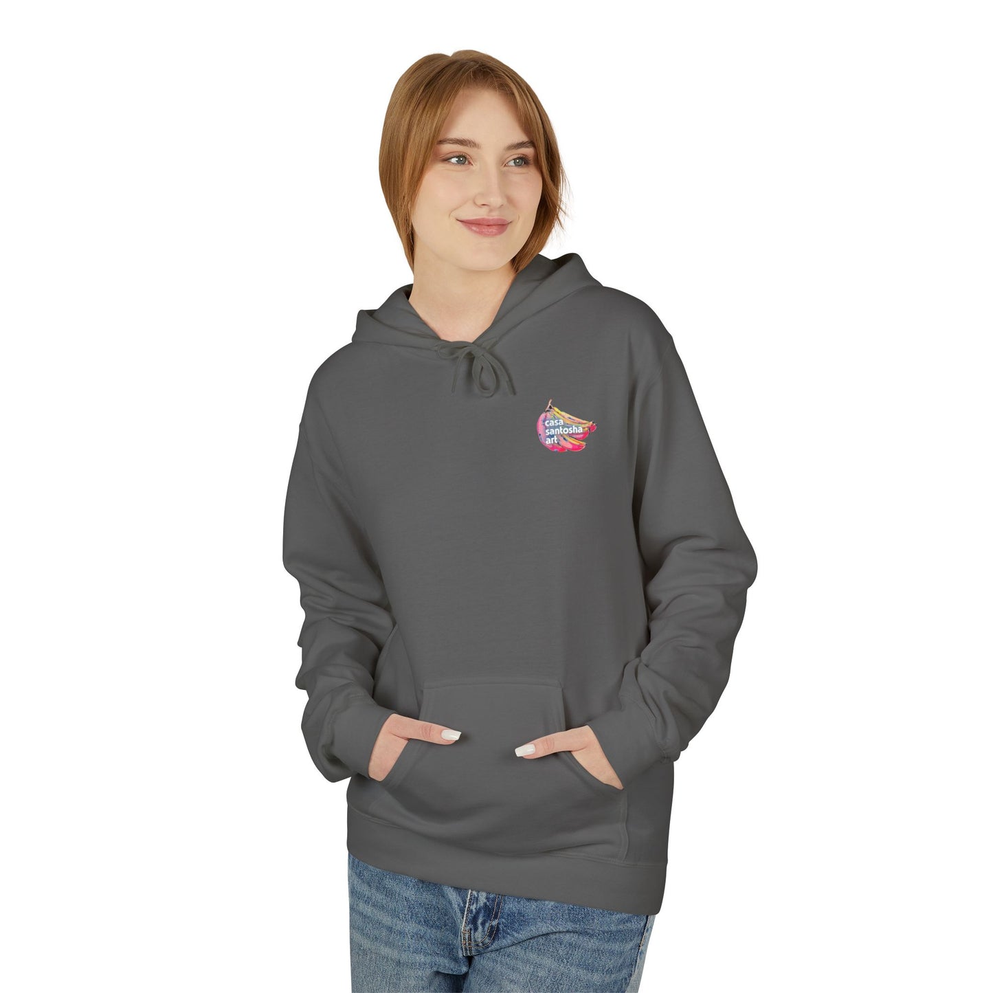 Unisex Neon Sardines Soft Hoodie